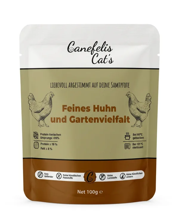 Canefelis Nassfutter – Nahaufnahme der Textur