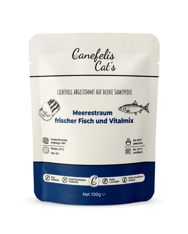 Canefelis Nassfutter – Nahaufnahme der Textur