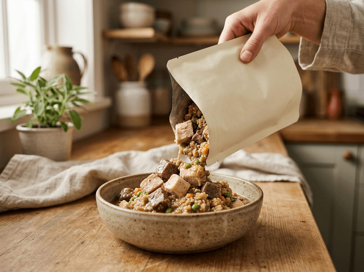 Frisches Fleisch als Zutat, Transparenz bei Hundefutter